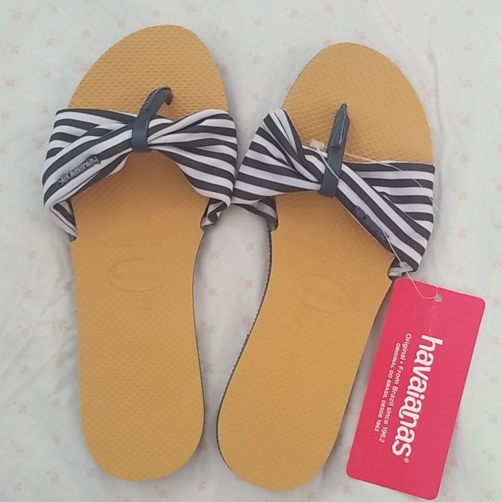 Havaianas St Tropez striped sandals flip flop